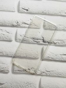 Ультратонкий прозорий силіконовий чохол Meizu Note 8 Білий