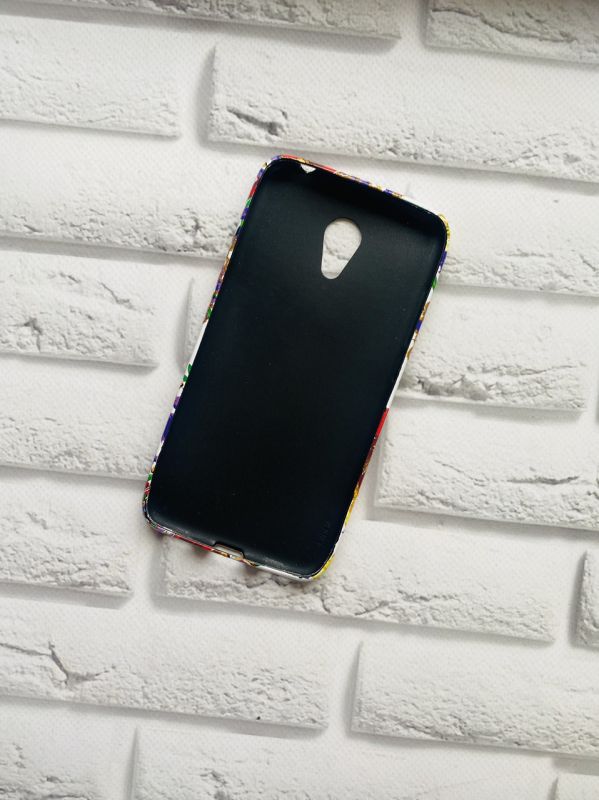 Силіконовий чохол з малюнком для Meizu M6 Червоно-жовті маки