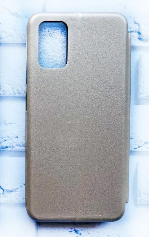 Чохол-книжка з малюнком для Samsung Galaxy A03s Золотий; Сердечка рожеві (принт 78)