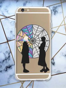 Прозорий чохол на iPhone 6/6s :: Силуети. Венздей (принт 210)