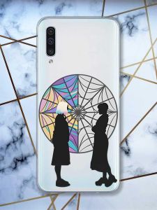 Прозорий чохол на Samsung Galaxy A50 (2019) A505 Силуети. Венздей (принт 210)