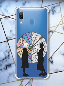 Чохол з потовщеними кутами на Samsung Galaxy A30 (2019) / A20 (2019) Силуети. Венздей (принт 210)