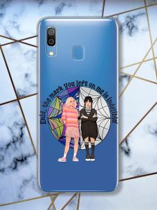 Прозорий чохол для Samsung Galaxy A30 (2019)/A20 (2019) Дівчата з Венздей (принт 211)