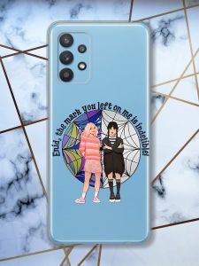 Прозорий чохол на Samsung Galaxy A32 Дівчата з Венздей (принт 211)
