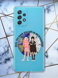 Прозорий чохол на Samsung Galaxy A52 Дівчата з Венздей (принт 211)