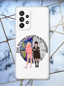Прозорий чохол на Samsung Galaxy A53  Дівчата з Венздей (принт 211)