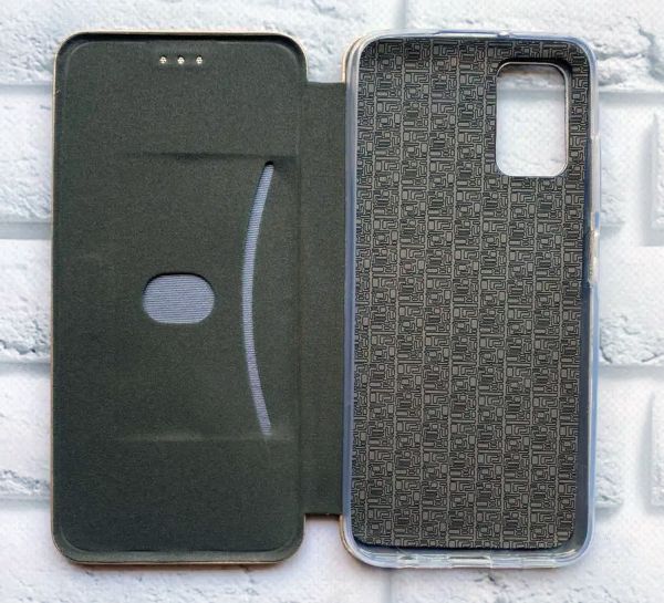 Чохол-книжка з малюнком для Samsung Galaxy A03s Золотий; Українська дівчина (принт 113)