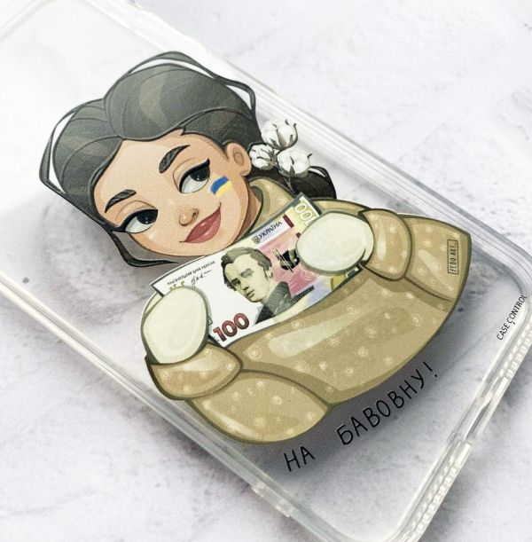 Чохол з потовщеними кутами на Samsung Galaxy A30 (2019) / A20 (2019) На бавовну (патріотичний принт 217)