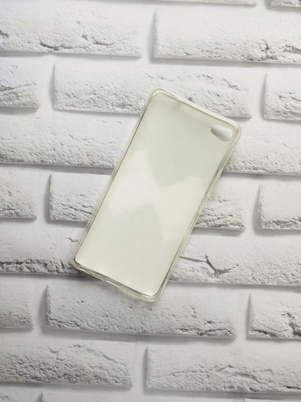 Силіконовий прозорий чохол з малюнком для Meizu U20 Орнамент фіолетовий
