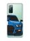 Прозорий чохол на Samsung Galaxy S20 FE Авто синє (принт 229)