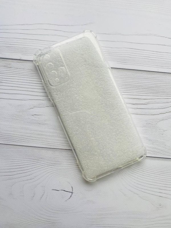 Ультратонкий прозорий силіконовий чохол з потовщеними кутами для Xiaomi Redmi 9T