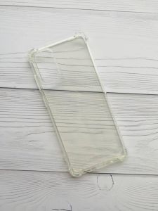 Прозорий силіконовий чохол із потовщеними кутами для Samsung Galaxy S20 Plus