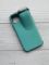 Силіконовий протиударний чохол з відділом для навушників на iPhone 11 Pro Бірюзовий