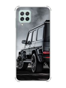 Чохол із потовщеними кутами на Samsung Galaxy A22 5G / A22s 5G Авто чорне (принт 235)