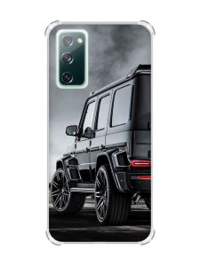 Чохол з потовщеними кутками на Galaxy S20 FE Авто чорне (принт 235)