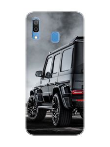 Чохол для Samsung Galaxy A30 (2019)/A20 (2019) Авто чорне (принт 235)