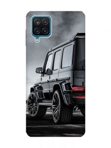 Чохол на Samsung A12 4G Авто чорне (принт 235)