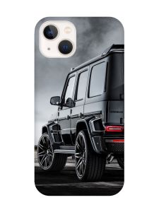 Чохол із захистом камери на iPhone 14 Plus Авто чорне (принт 235)