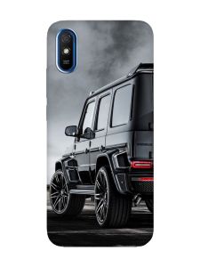 Чохол на Xiaomi Redmi 9A  Авто чорне (принт 235)