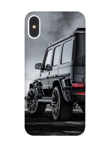 Чохол на iPhone X / XS Авто чорне (принт: 235)