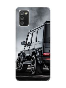 Чохол для Samsung Galaxy A02s Авто чорне (принт: 235)