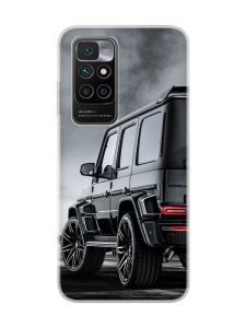 Чохол для Xiaomi Redmi 10 Авто чорне (принт: 235)