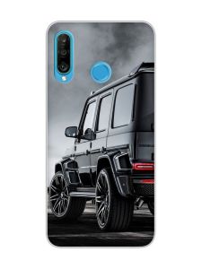 Чохол на Huawei P30 Lite Авто чорне (принт: 235)