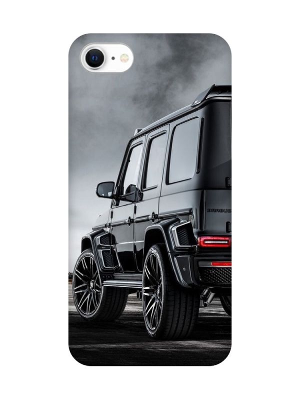 Чохол на iPhone SE 2020 Авто чорне (принт: 235)