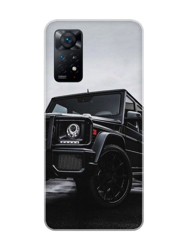 Чохол на Xiaomi Redmi Note 11 Pro Авто чорне (принт: 234)
