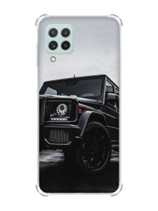 Чохол із потовщеними кутами на Samsung Galaxy A22 5G / A22s 5G Авто чорне (принт: 234)