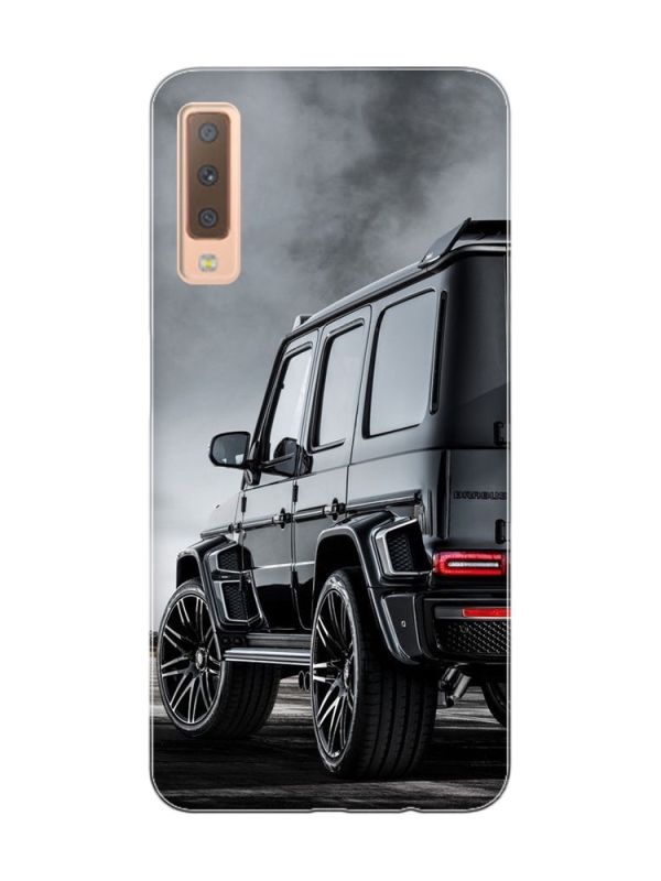 Чохол на Samsung Galaxy A7(2018) A750 Авто чорне (принт: 235)