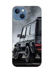 Чохол на Apple iPhone 13 Авто чорне (принт: 235)