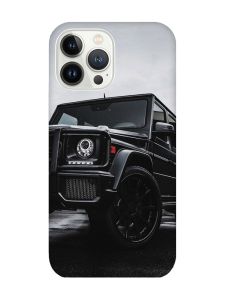 Чохол із захистом камери на iPhone 14 Pro Max Авто чорне (принт: 234)