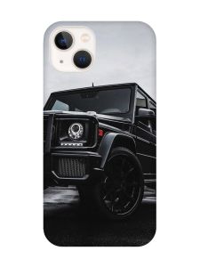 Чохол із захистом камери на iPhone 14 Plus Авто чорне (принт: 234)