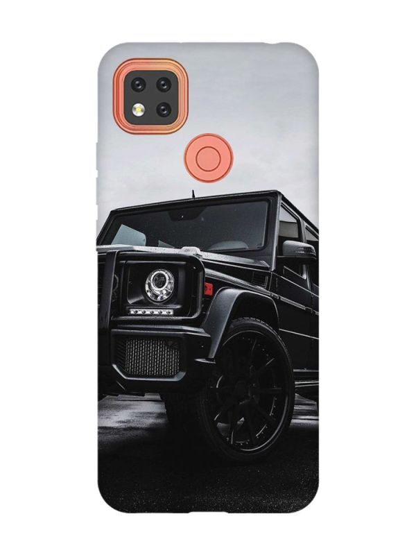 Чохол для Xiaomi Redmi 9C Авто чорне (принт 234)