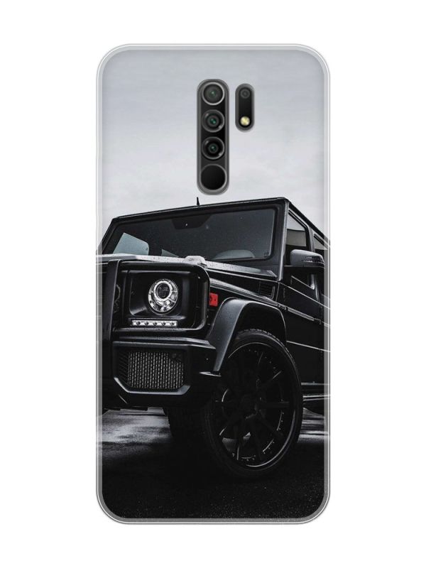 Чохол на Xiaomi Redmi 9 Авто чорне (принт: 234)