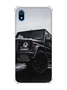 Чохол з потовщеними кутами для Xiaomi Redmi 7A Авто чорне (принт: 234)