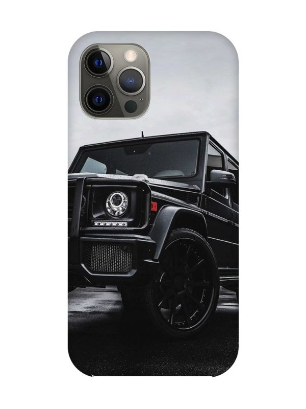 Чохол на iPhone 12 Pro Max Авто чорне (принт: 234)