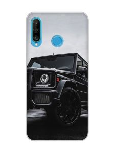 Чохол на Huawei P30 Lite Авто чорне (принт: 234)