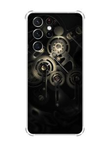 Чохол з потовщеними кутами на Samsung Galaxy S21 Ultra Механізм (принт: 238)