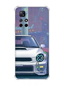 Чохол з потовщеними кутами на Xiaomi Redmi Note 11 4G Авто аніме (принт: 239)