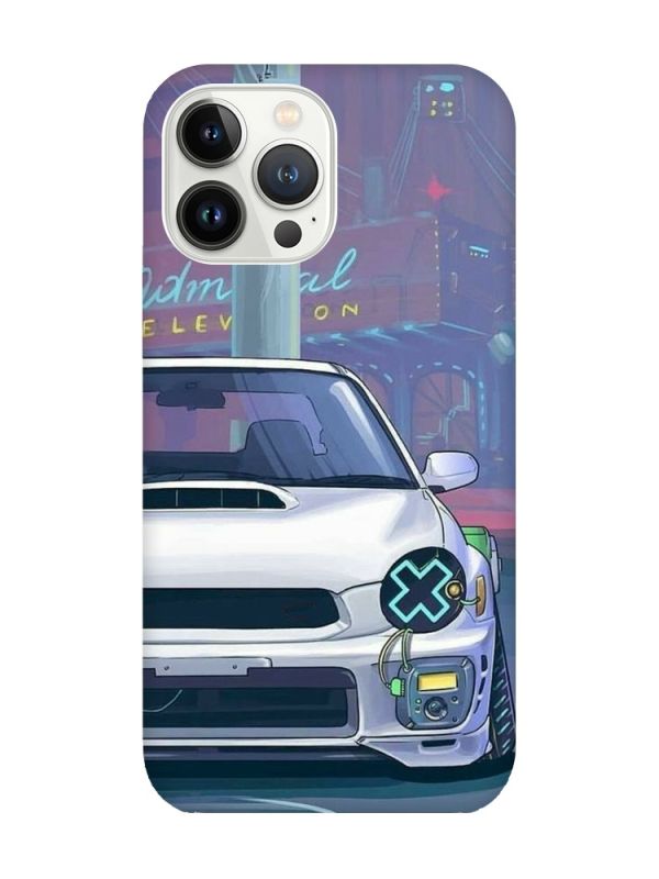 Чохол із захистом камери на iPhone 14 Pro Max Авто аніме (принт: 239)