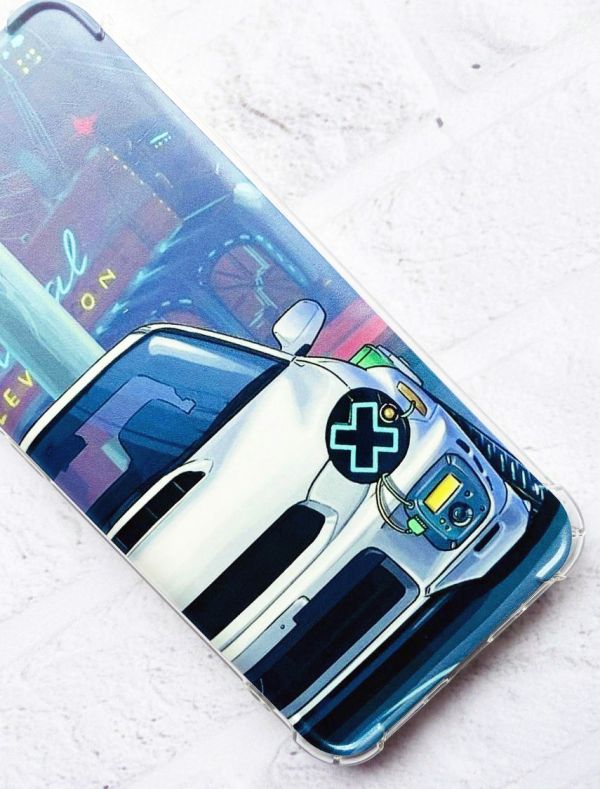 Чохол з потовщеними кутами на Xiaomi Redmi 8A Авто аніме (принт: 239)
