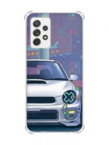 Чохол з потовщеними кутами на Samsung Galaxy A72 Авто аніме (принт: 239)