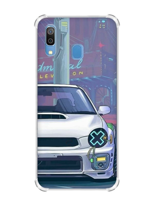 Чохол з потовщеними кутами на Samsung Galaxy A30 (2019) / A20 (2019) Авто аніме (принт: 239)