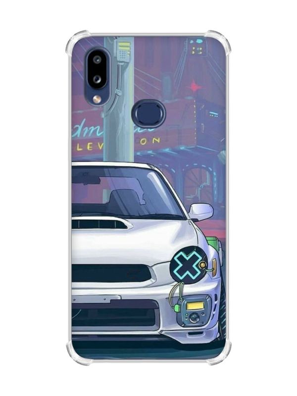 Чохол з потовщеними кутами на Samsung Galaxy A10s/A107 Авто аніме (принт: 239)