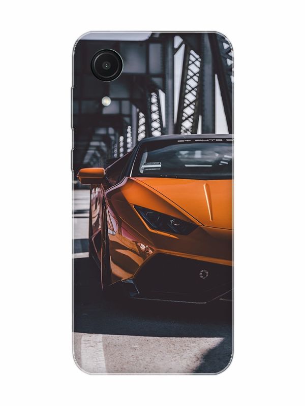 Чохол на Samsung Galaxy A03 Core / A032 Авто помаранчеве (принт: 237)