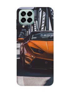 Чохол на Samsung Galaxy M33 5G Авто помаранчеве (принт: 237)