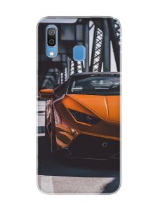 Чохол для Samsung Galaxy A30 (2019)/A20 (2019) Авто помаранчеве (принт: 237)