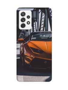 Чохол на Samsung Galaxy A72/A725 Авто помаранчеве (принт: 237)